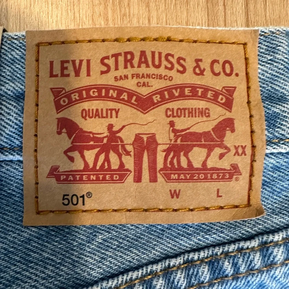 Levi’s 501 HIGH RISE STRAIGHT LEG FIT MEN'S JEANS